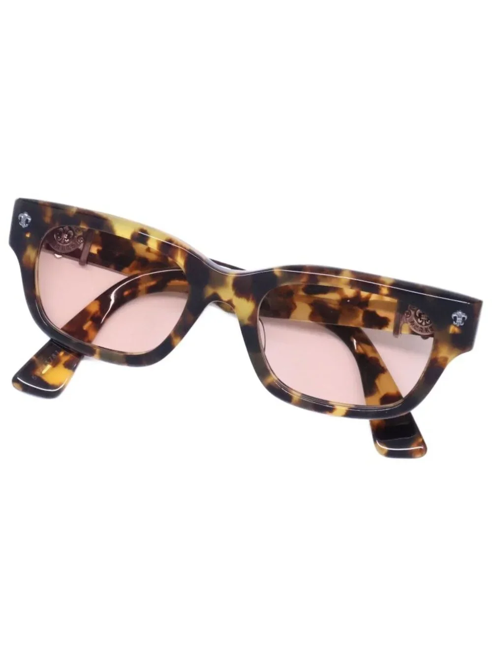Chrome Hearts BS Flare Demi Pattern Eyewear 52